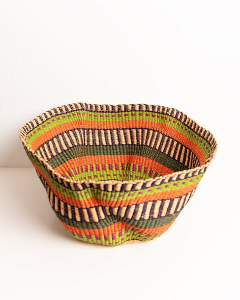 Elegant Wavy Hand - Woven Basket - Nathez out of Africa