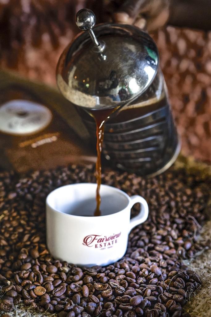 Fairview Estate Kenya Arabica coffee beans dark roast 500g — single-origin ethically sourced