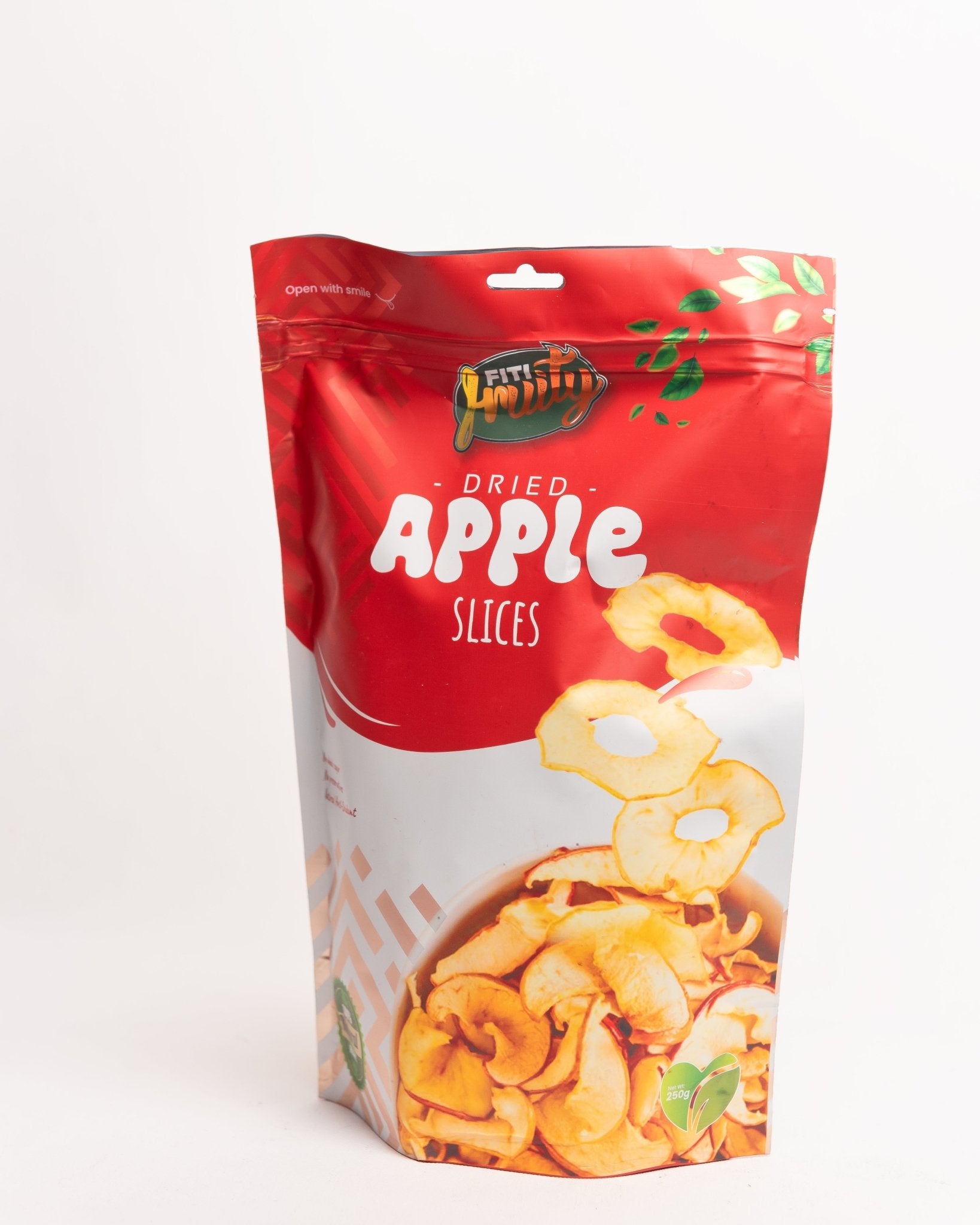 Fiti Fruity natural dried apple strips — healthy African snack with no added sugar