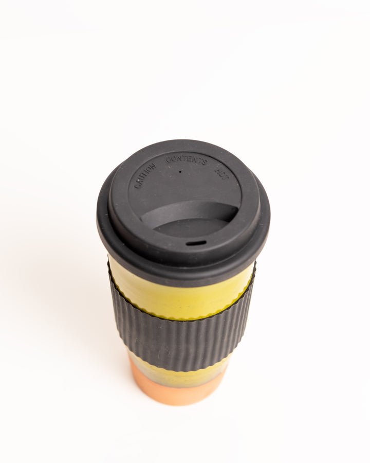 Hand-crafted neem wood tumbler — natural artisan kitchenware from Africa