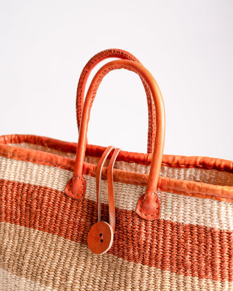 Hand-Woven Sisal Handbag (Ref: 19) - Nathez out of Africa