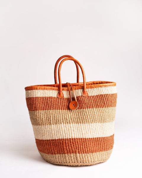 Hand-Woven Sisal Handbag (Ref: 19) - Nathez out of Africa