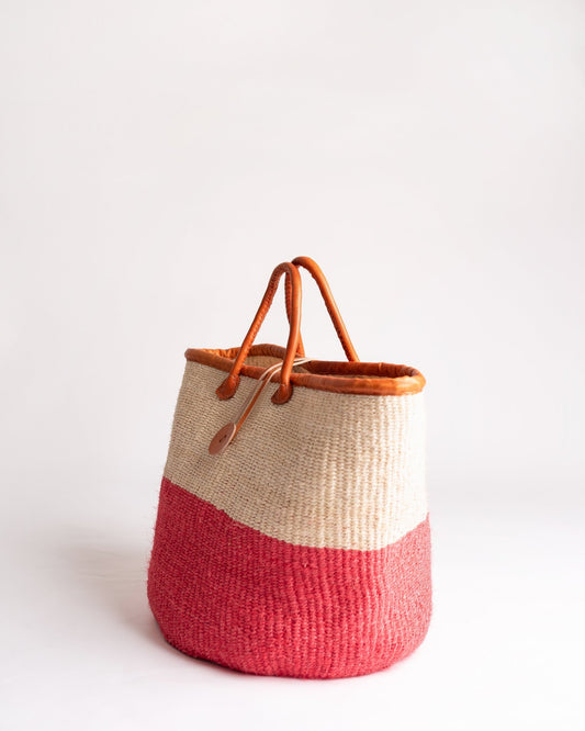 Hand-woven Kenyan sisal handbag Ref 33 — sustainable eco-friendly African artisan craft