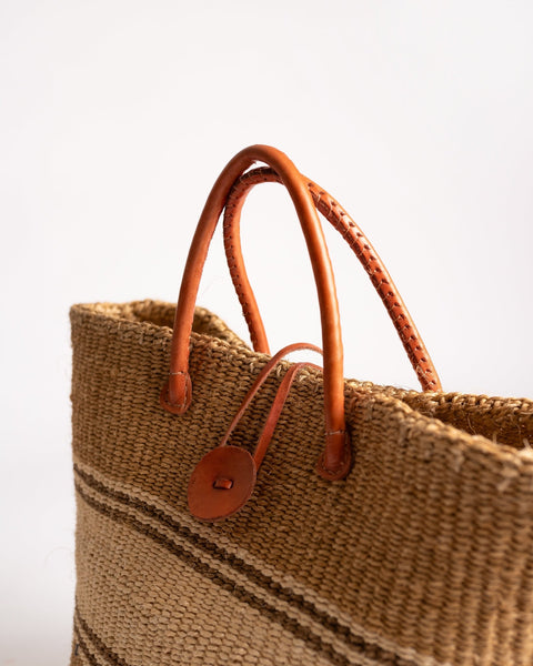 Hand-Woven Sisal Handbag (Ref: 40) - Nathez out of Africa