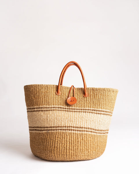 Hand-Woven Sisal Handbag (Ref: 40) - Nathez out of Africa
