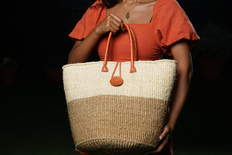 Hand-woven Sisal Handbags (Ref: 10) - Nathez out of Africa