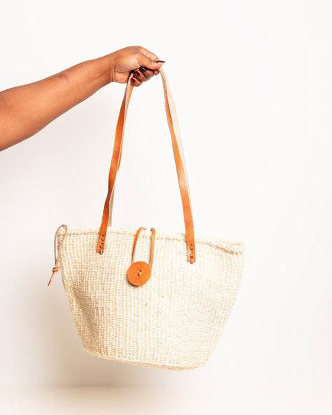 Handwoven Kenyan Sisal Bag - Sustainable & Stylish Tote - Nathez out of Africa