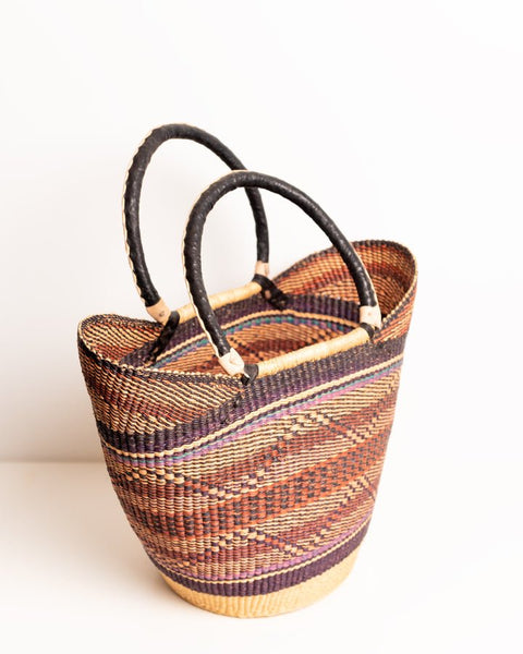 Juliana Hand - Woven Bolgatanga U - Shopper Basket 0011 - Nathez out of Africa