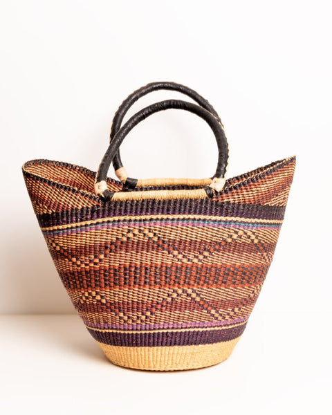 Juliana Hand - Woven Bolgatanga U - Shopper Basket 0011 - Nathez out of Africa