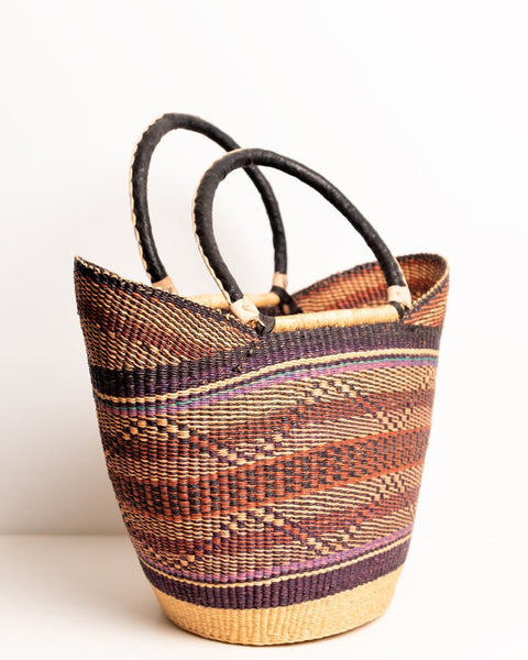 Juliana Hand - Woven Bolgatanga U - Shopper Basket 0011 - Nathez out of Africa