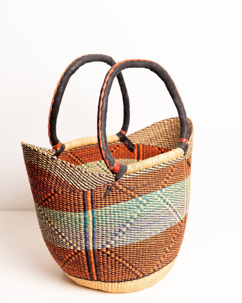 Juliana Hand - Woven Bolgatanga U - Shopper Basket 0012 - Nathez out of Africa