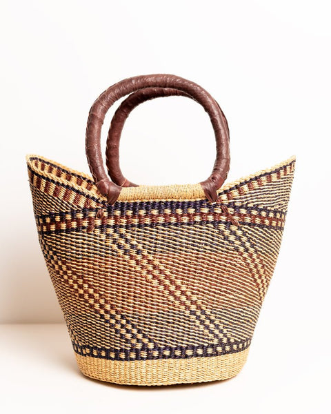 Juliana Hand - Woven Bolgatanga U - Shopper Basket 006 - Nathez out of Africa