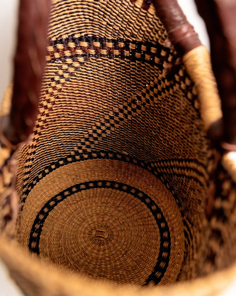 Juliana Hand - Woven Bolgatanga U - Shopper Basket 006 - Nathez out of Africa