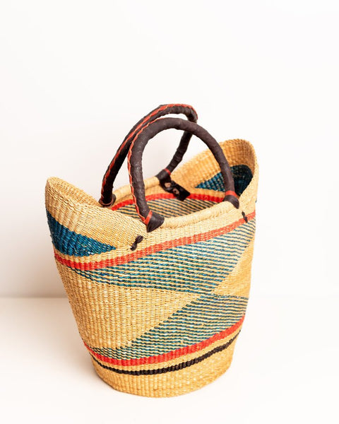 Juliana Hand - Woven Bolgatanga U - Shopper Basket 007 - Nathez out of Africa