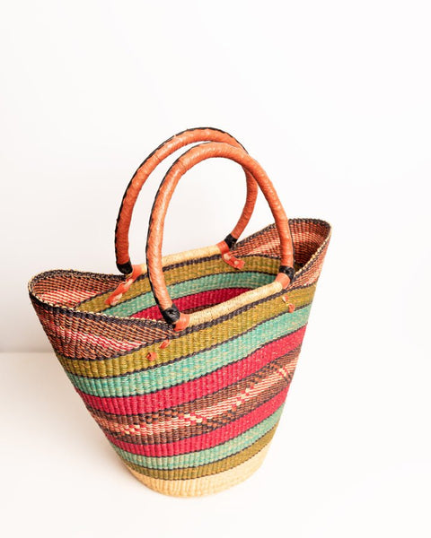 Juliana Hand - Woven Bolgatanga U - Shopper Basket 009 - Nathez out of Africa