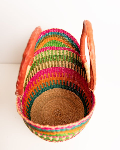 Juliana Hand - Woven Bolgatanga U - Shopper Basket - Nathez out of Africa