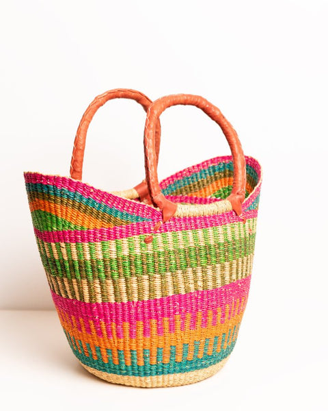 Juliana Hand - Woven Bolgatanga U - Shopper Basket - Nathez out of Africa
