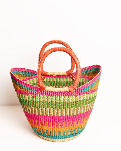 Juliana Hand - Woven Bolgatanga U - Shopper Basket - Nathez out of Africa