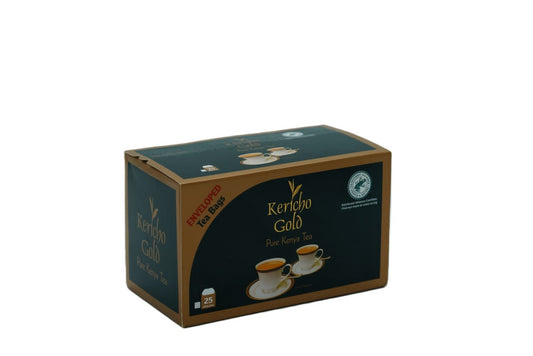 Kericho Gold premium black tea 25 bags — ethically sourced from Kenya