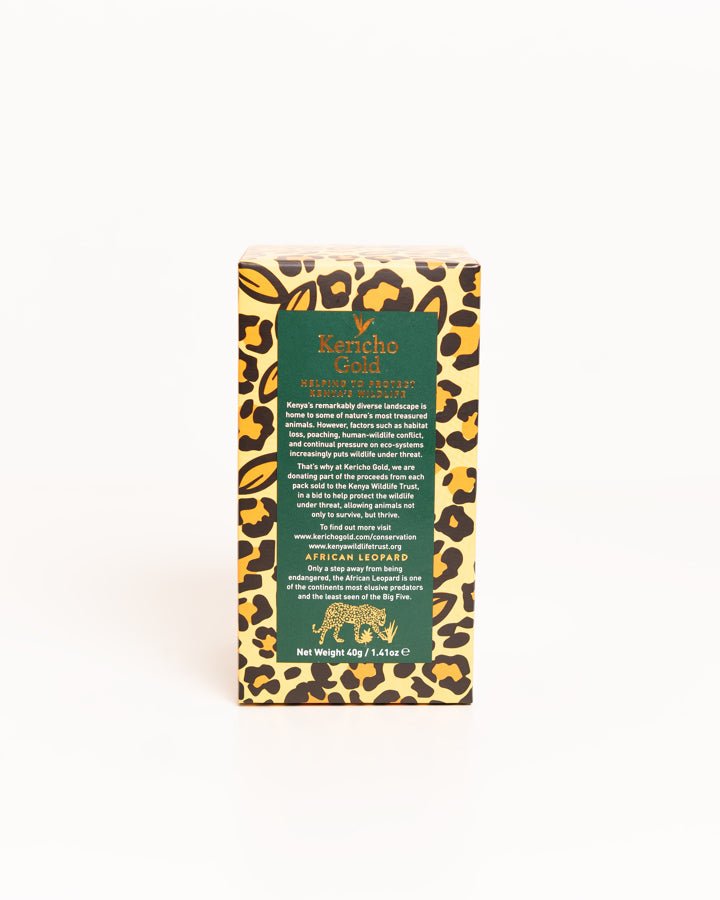 Kericho Gold Conservation Range Green Tea 20 bags — ethically sourced Kenyan premium tea