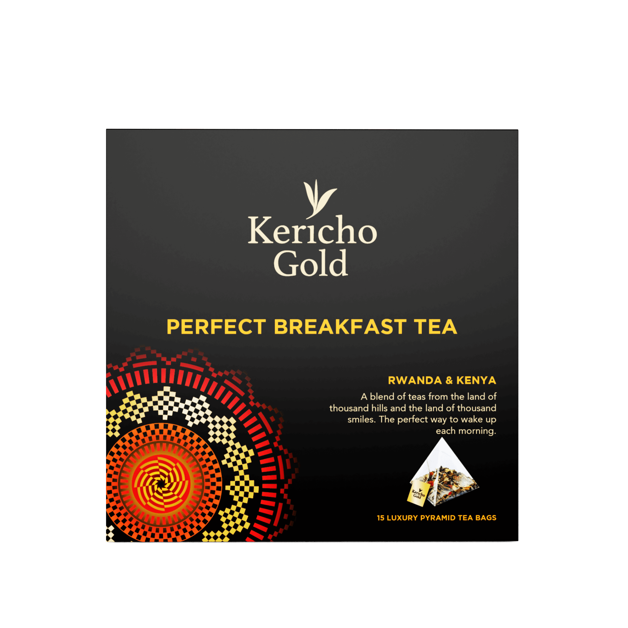 Kericho Gold Perfect Breakfast Tea (15 Bags) - Nathez out of Africa