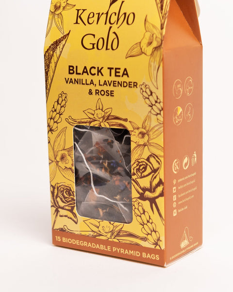 Kericho Gold Vanilla Lavender & Rose (15 Bags) - Nathez out of Africa