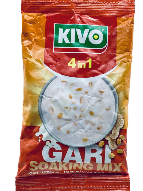 Kivo 4 - 1 Gari Mix (Single Sachets 125g each) Contains Peanuts - Nathez out of Africa