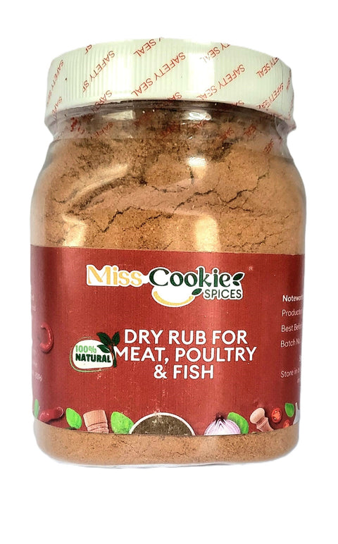 Miss Cookie Spice Dry Rub Meat, Poultry & Fish (460g) - Nathez out of Africa