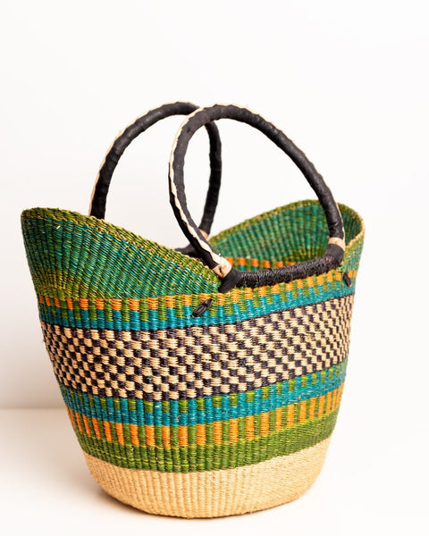 Nathez Hand - Woven Bolgatanga U - Shopper Handbag 4 - Nathez out of Africa