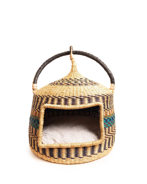 Nathez Hand - Woven Cat Basket - Nathez out of Africa