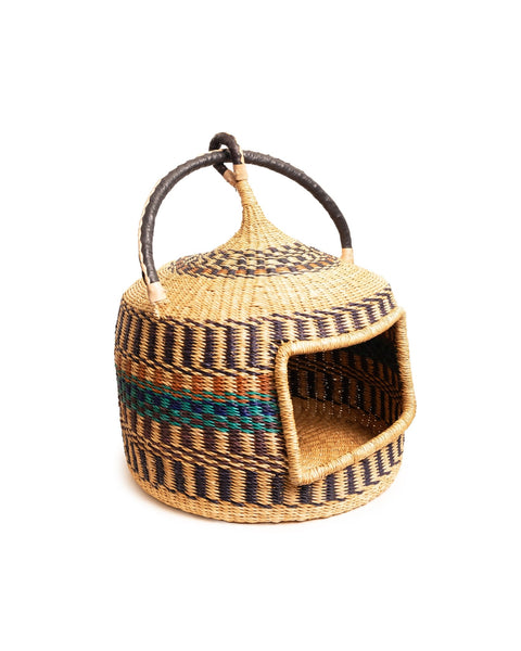 Nathez Hand - Woven Cat Basket - Nathez out of Africa