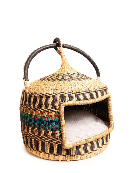 Nathez Hand - Woven Cat Basket - Nathez out of Africa