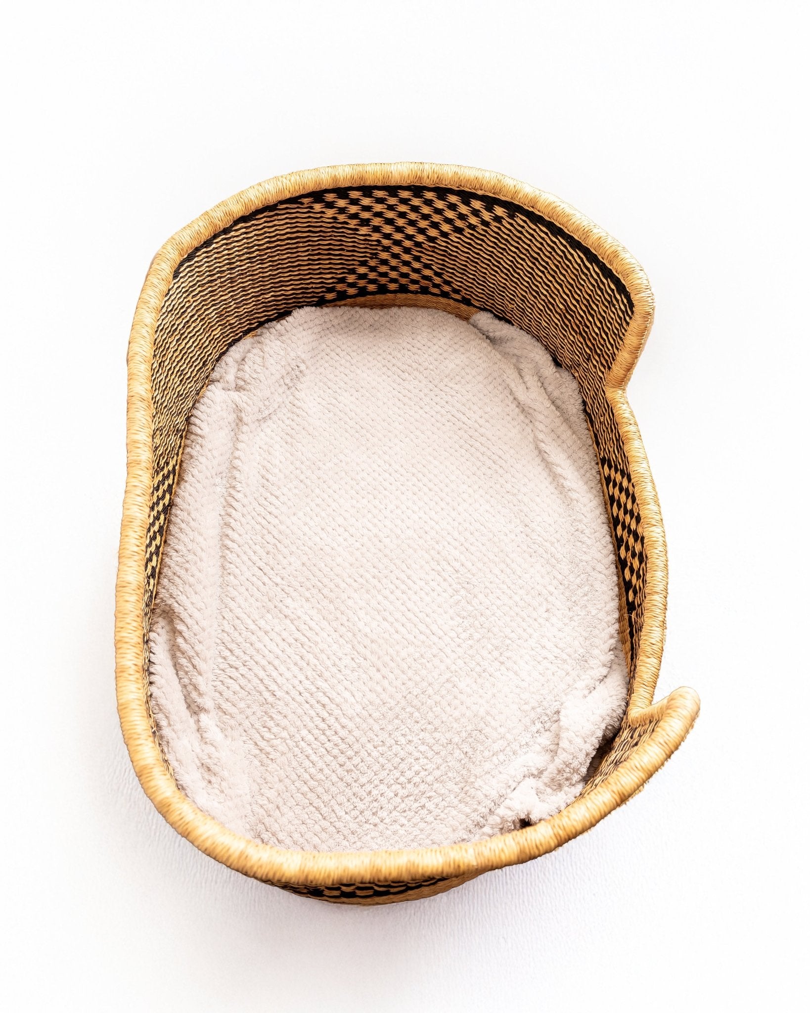 Nathez hand-woven African dog basket — eco-friendly sustainable pet bed from Ghana