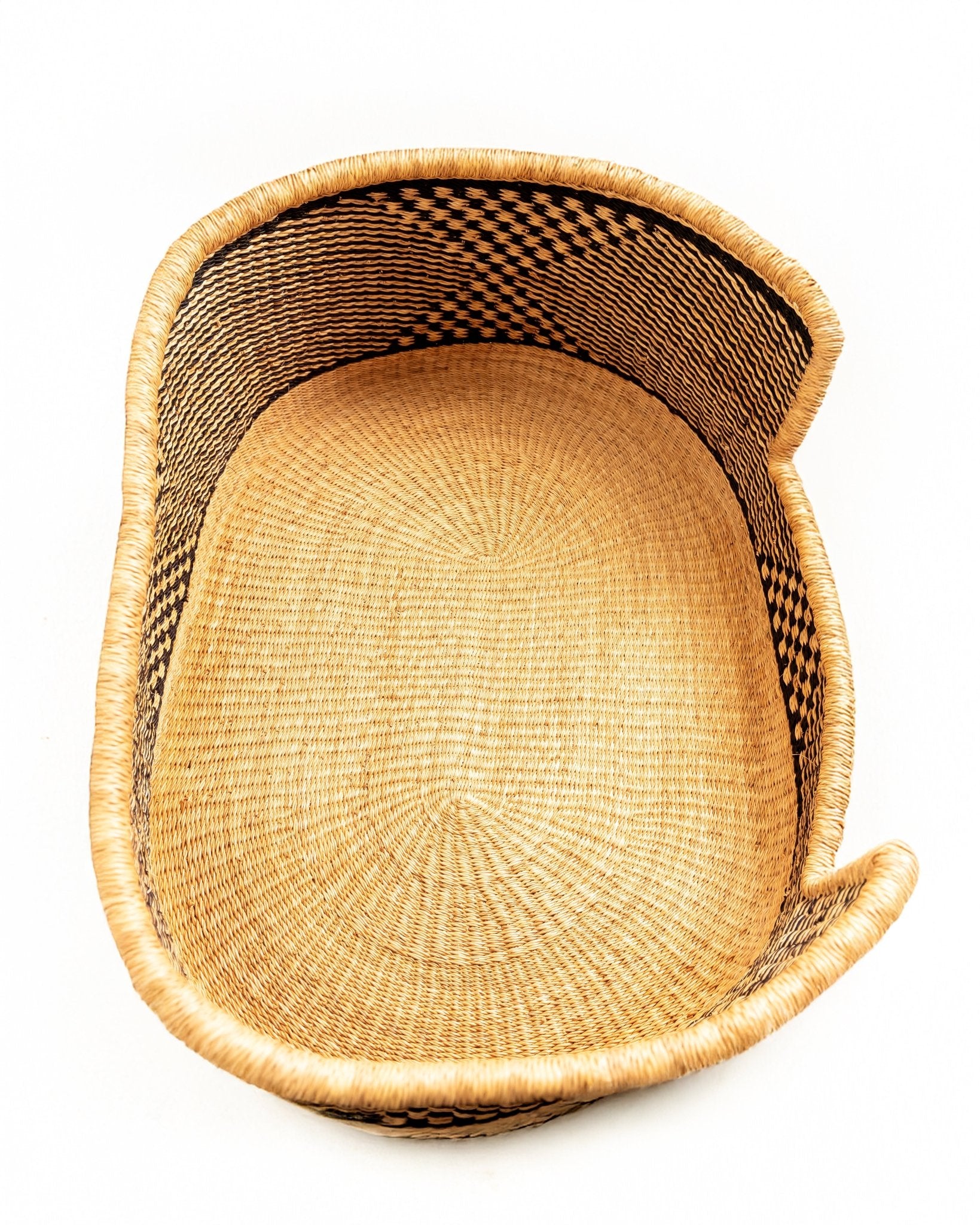 Nathez hand-woven African dog basket — eco-friendly sustainable pet bed from Ghana