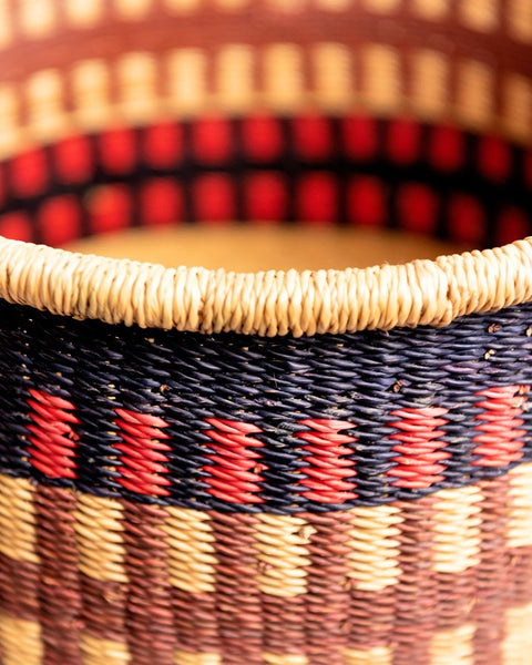 Nathez Hand - woven Laundry basket - Nathez out of Africa