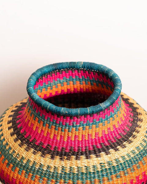 Nathez Hand - Woven Planter Basket - Nathez out of Africa