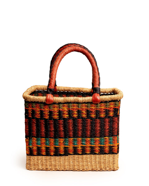 Nathez Rectangular Hand - woven Basket (Large) - Nathez out of Africa