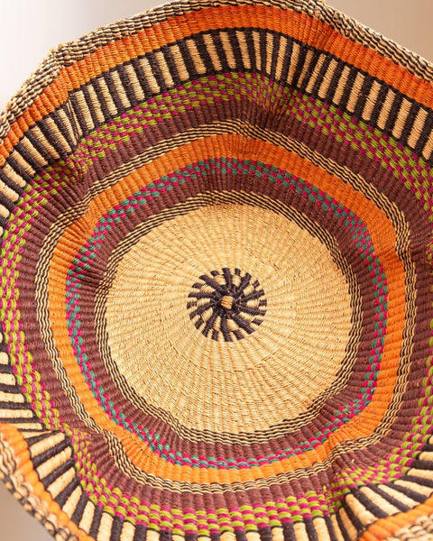 Nathez Wave Bolga Basket Brown - Nathez out of Africa