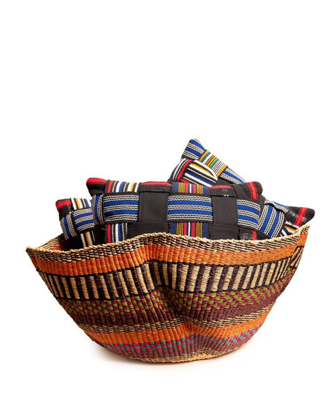 Nathez Wave Bolga Basket Brown - Nathez out of Africa