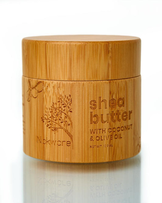 Nokware ginger and moringa oil shea butter 100ml — natural Ghanaian skin moisturiser