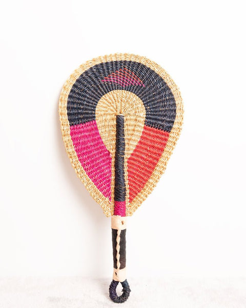 Norkor Hand Woven Fan (4) - Nathez out of Africa