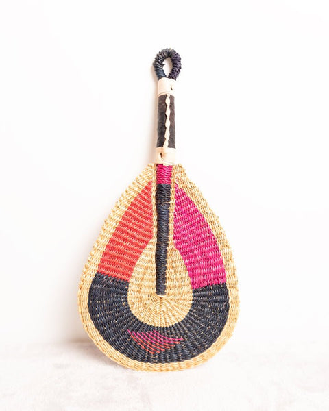 Norkor Hand Woven Fan (4) - Nathez out of Africa