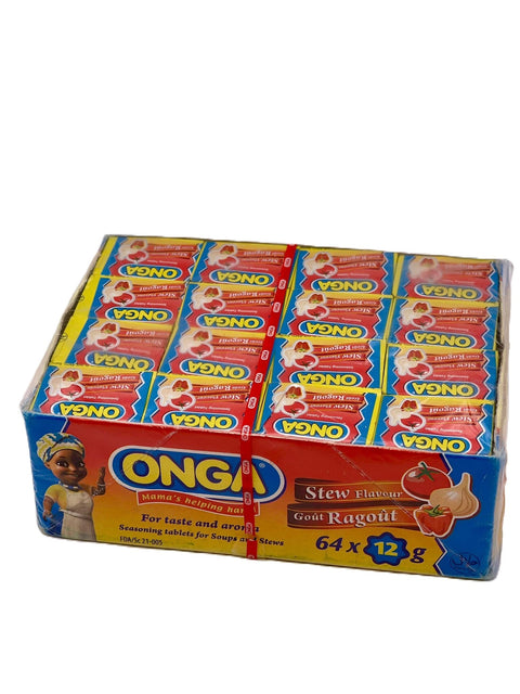 Onga Stew Seasoning Box (64 x 12g Cubes) - Nathez out of Africa