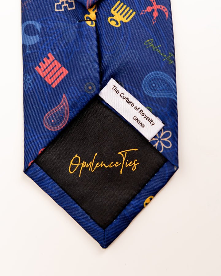 Opulence African print tie and handkerchief signature collection — luxury African fashion