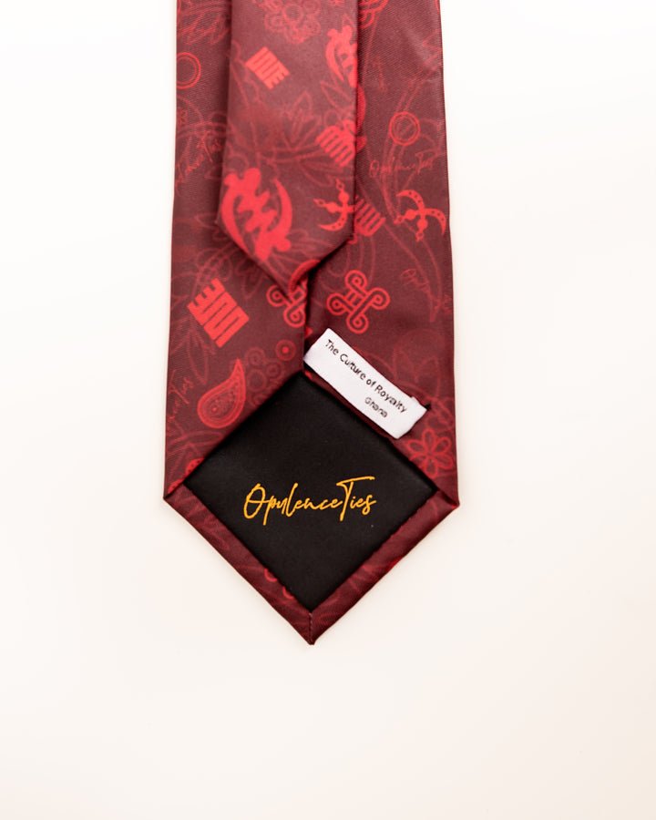 Opulence African print tie and handkerchief signature collection — luxury African fashion