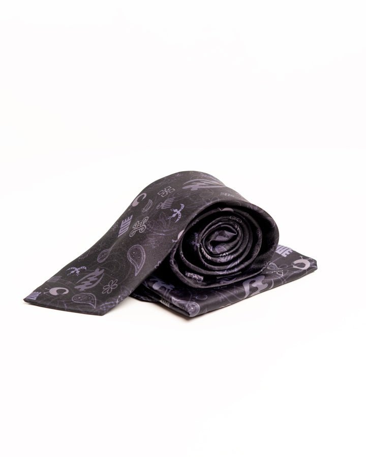 Opulence African print tie and handkerchief signature collection — luxury African fashion