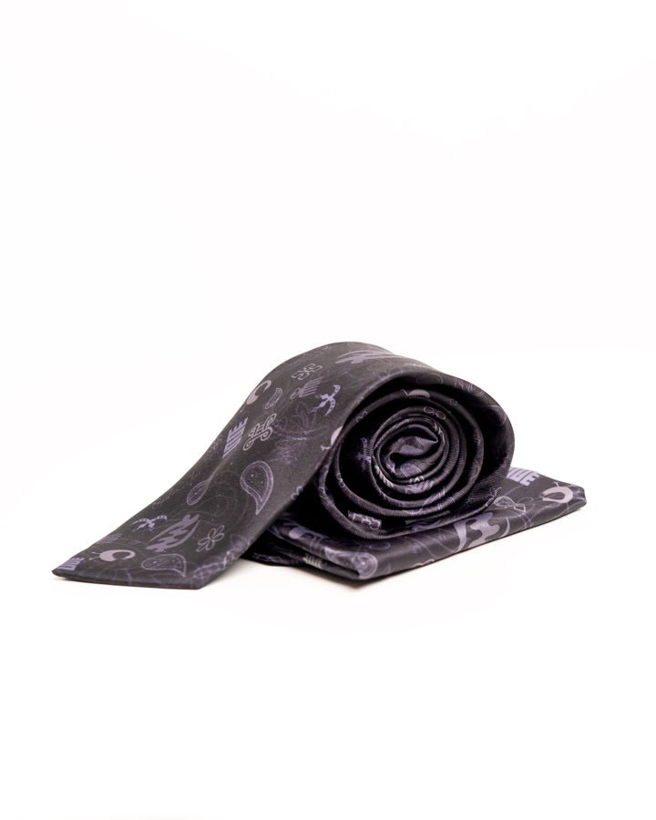 Opulence African print tie and handkerchief signature collection — luxury African fashion