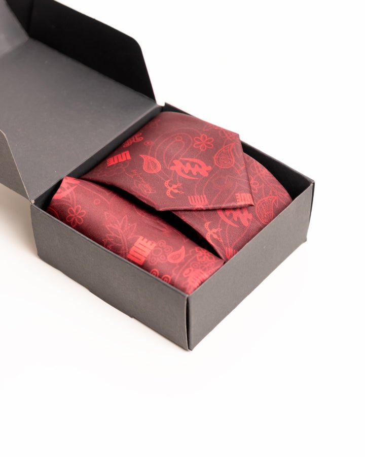 Opulence African print tie and handkerchief signature collection — luxury African fashion