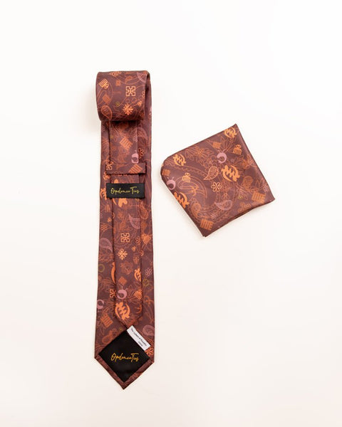 Opulence Ties & Handkerchief (Signature Collection) - Nathez out of Africa