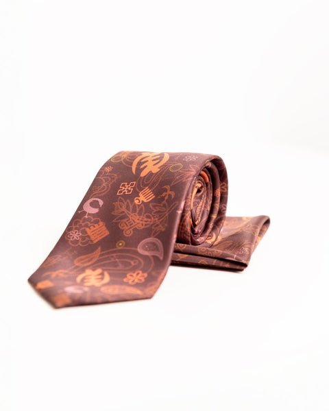 Opulence Ties & Handkerchief (Signature Collection) - Nathez out of Africa